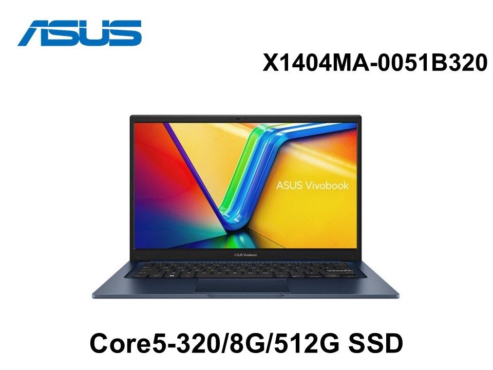 ASUS 華碩 X1404MA-0051B320 午夜藍 14吋筆電
