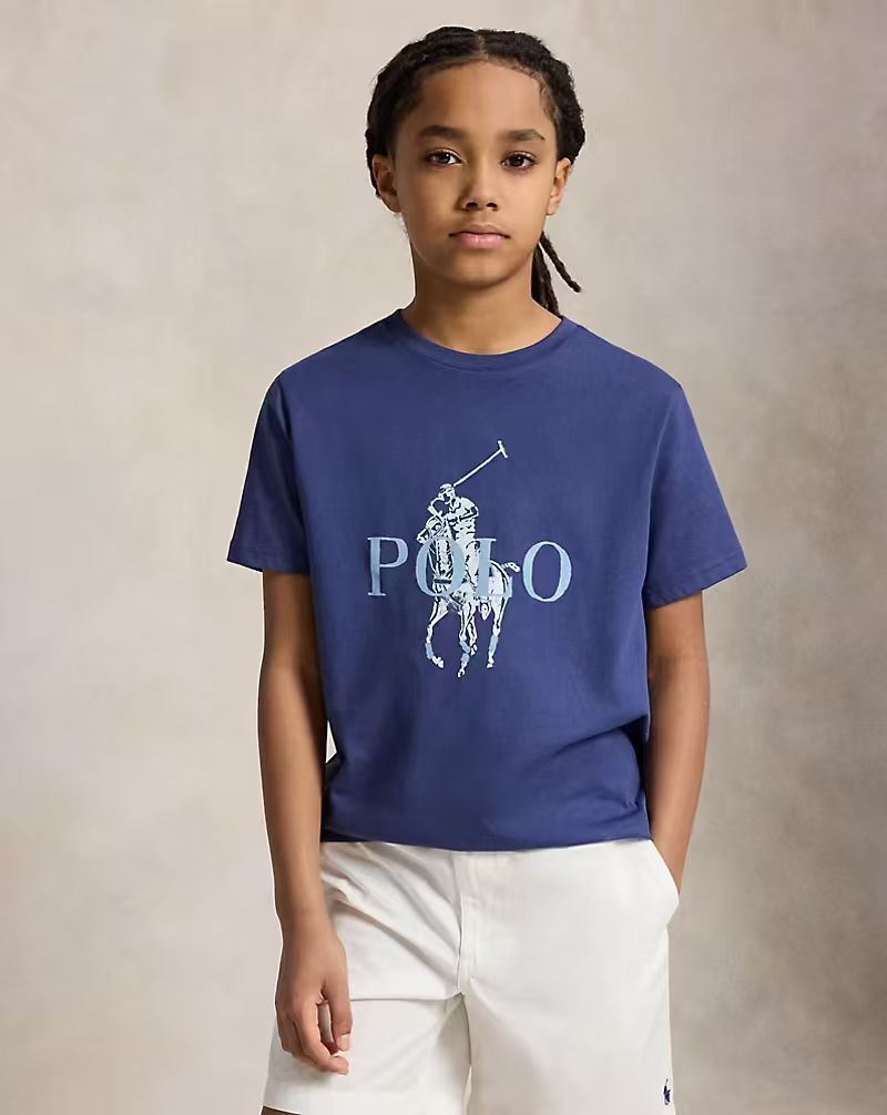 【預購】Ralph Lauren H061804  Big Pony 男童棉質短袖上衣
