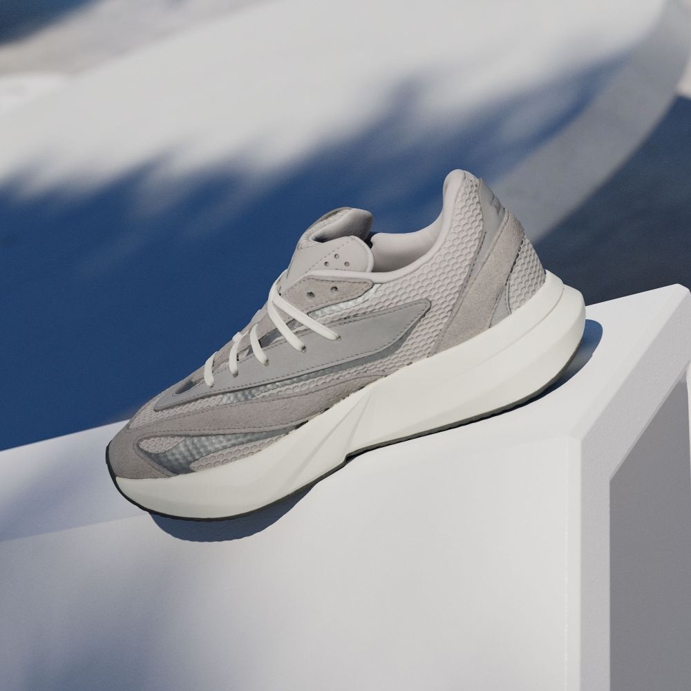 #現貨 Adidas Lightstride 彈力緩震 慢跑鞋  IH8606 灰白 無鞋盒