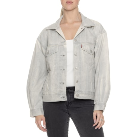 【預購】Levi's  H061814 90s 復古牛仔外套 (淺灰色)