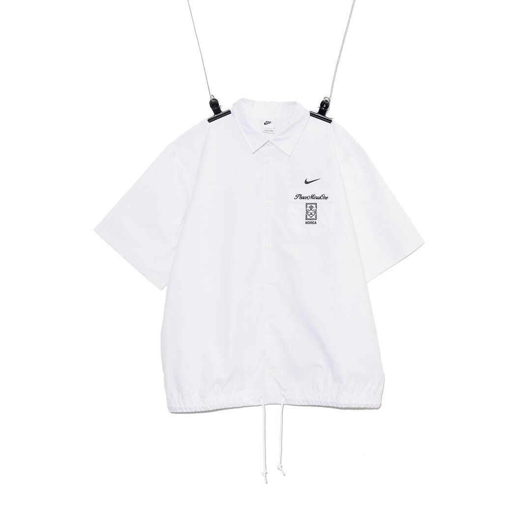 PEACEMINUSONE X NIKE 短襯衫 G-DRAGON 權志龍 短袖 上衣 刺繡 雛菊 足球 世界盃 GD 世足限定 IM3219-100