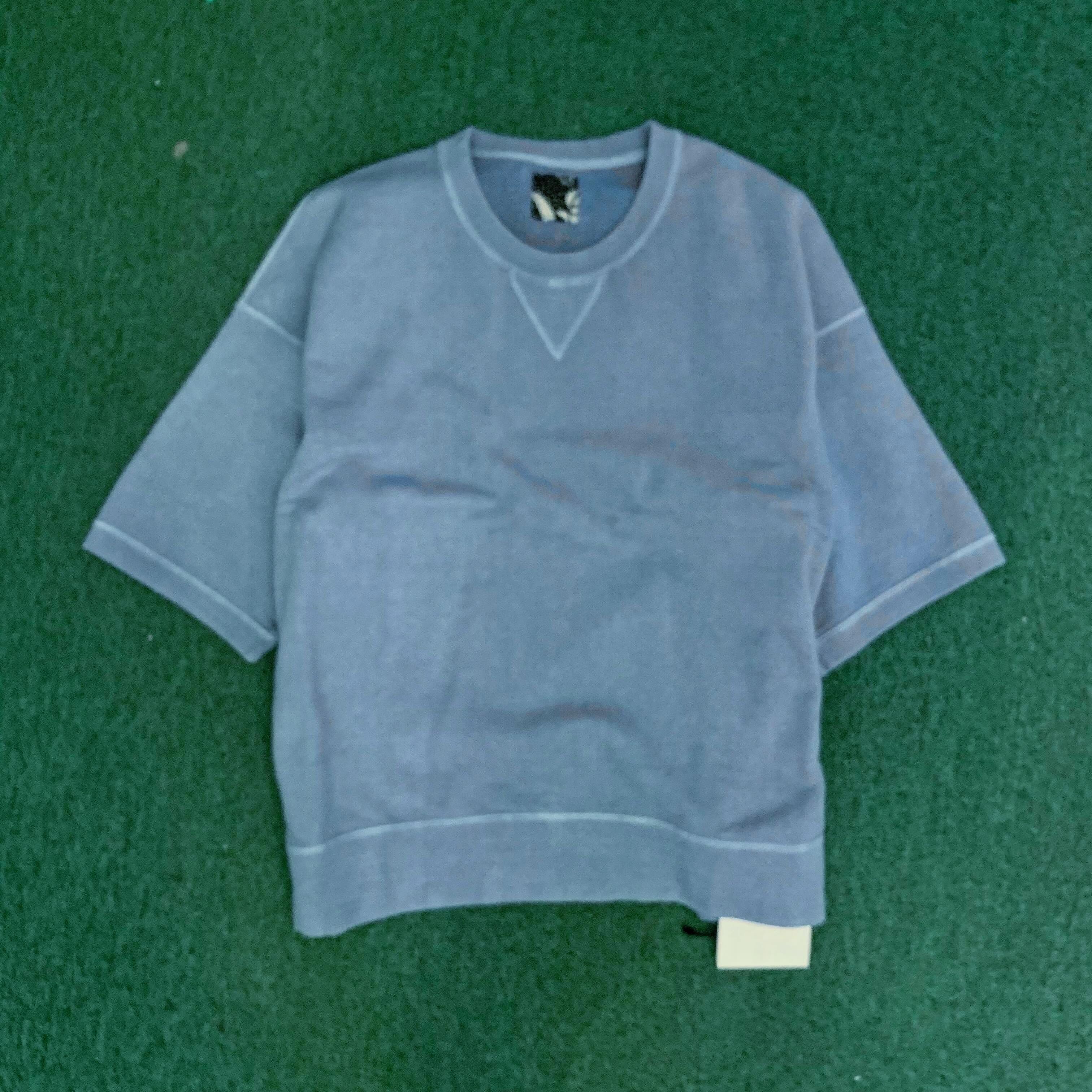 VISVIM ICT 2026 S/S JUMBO SB SWEAT S/S (NATURAL DYE) - LT.INDIGO