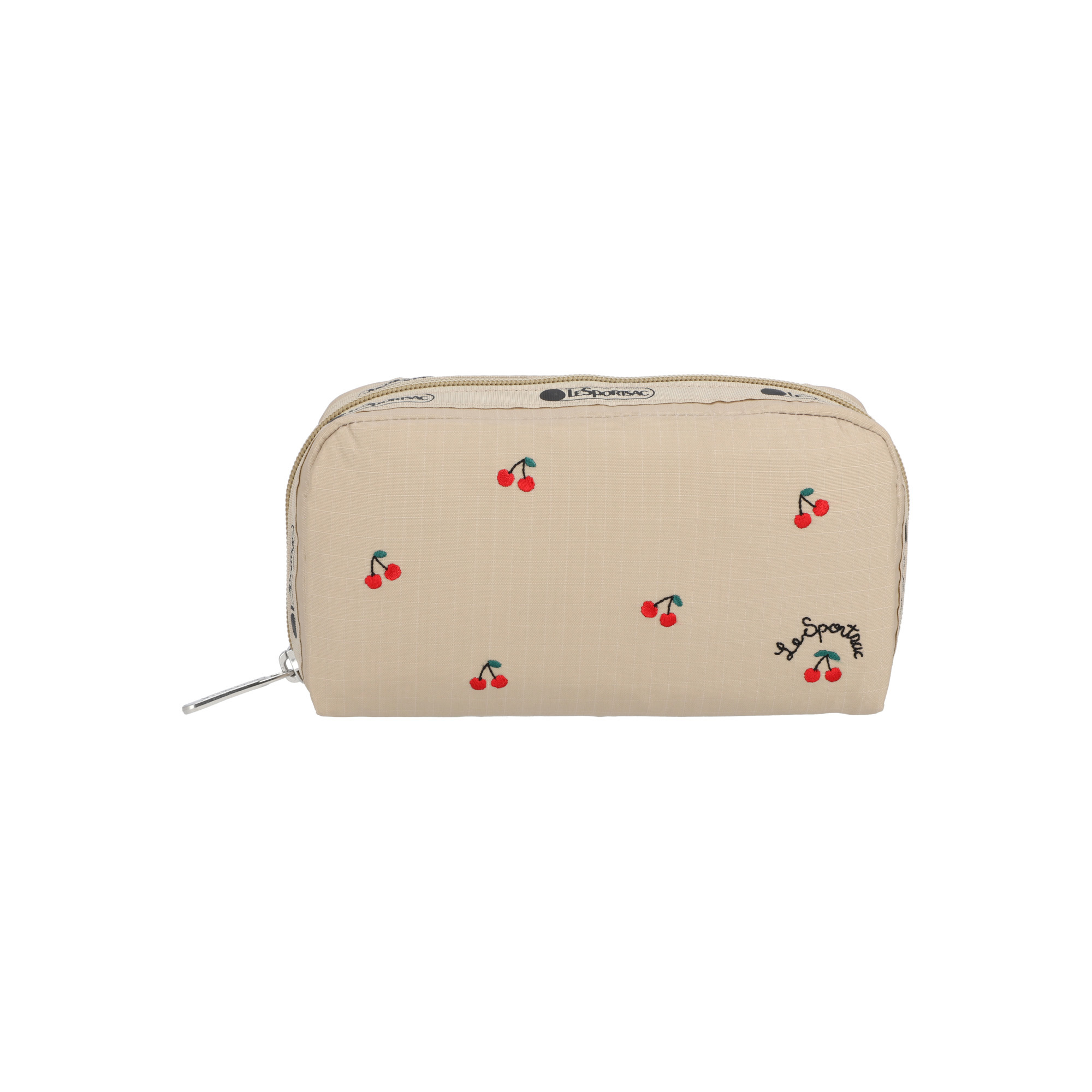 長形化妝袋 (CHERRY EMBROIDERY)