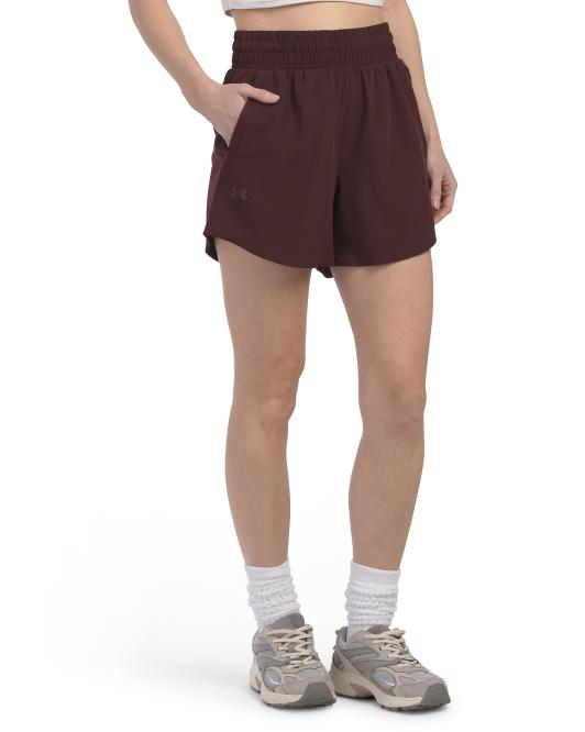【預購】UNDER ARMOUR H061823  Vanish 女裝運動短褲 (紅棕色)