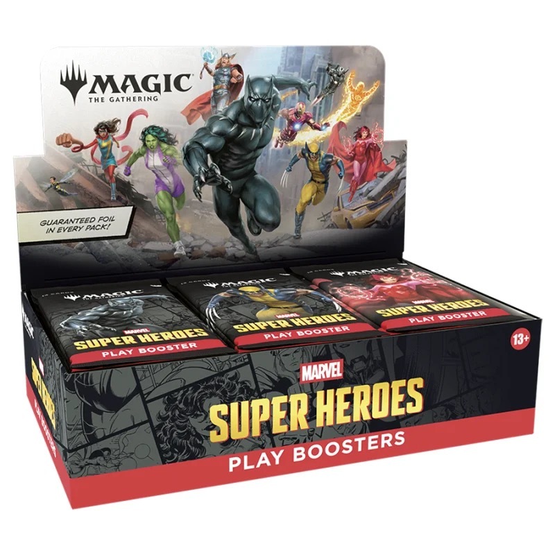 Magic the Gathering MTG Marvel Super Heroes Play Booster Box