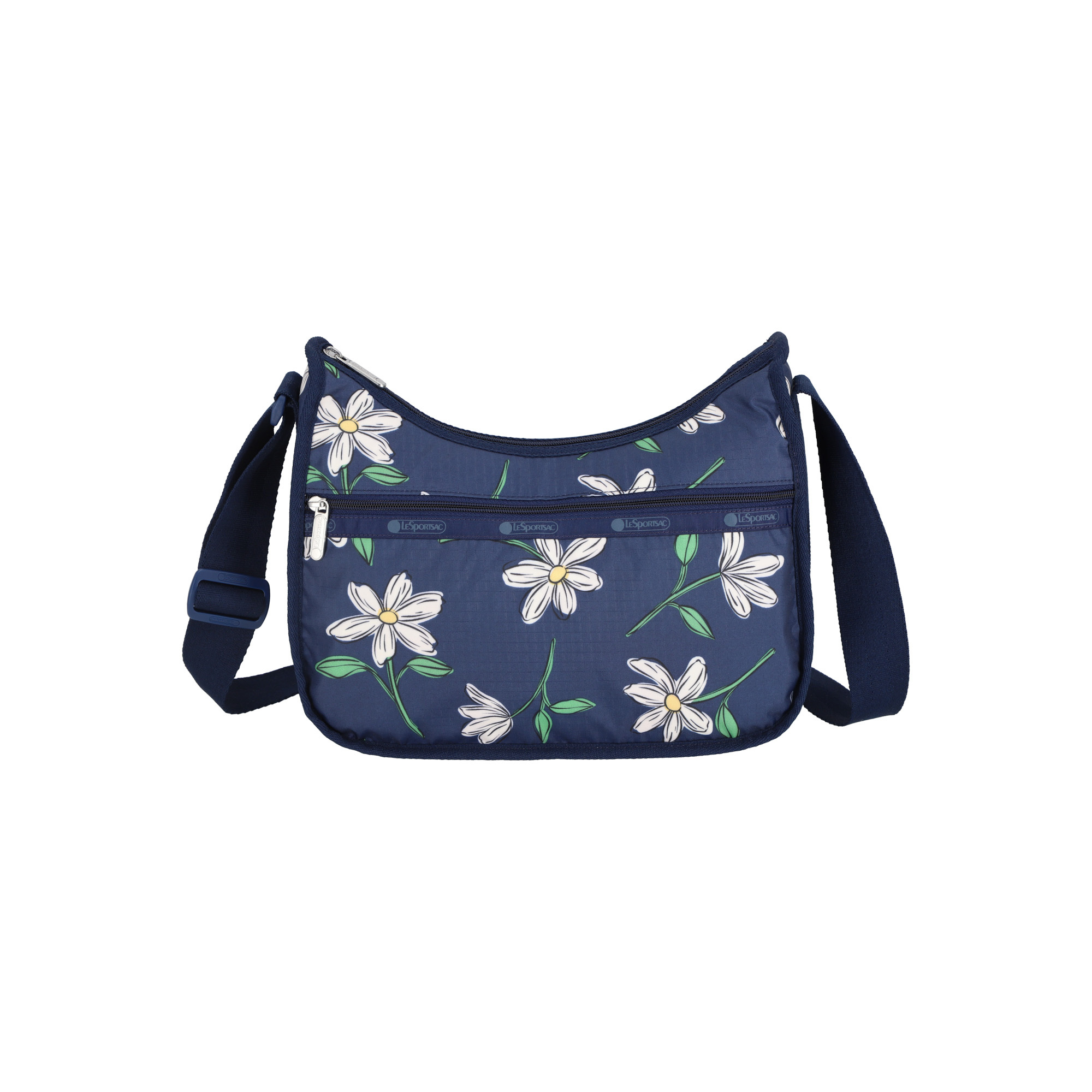 CLASSIC HOBO 經典斜揹袋 (FLORAL BLOOMS NAVY)