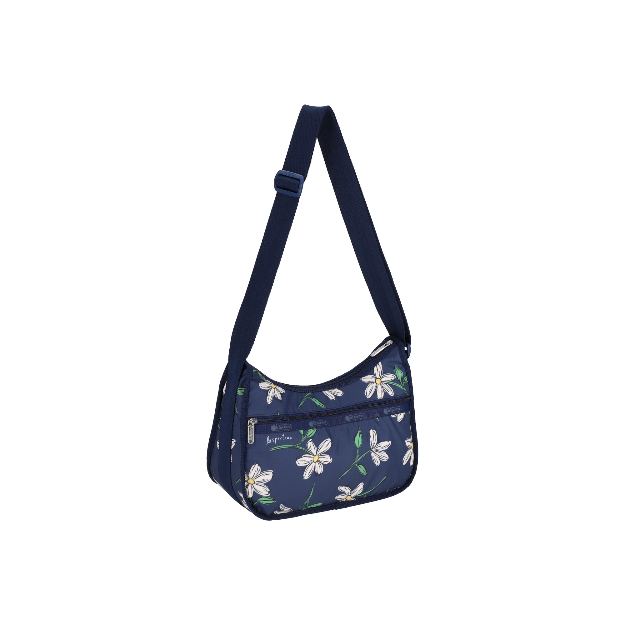 CLASSIC HOBO 經典斜揹袋 (FLORAL BLOOMS NAVY)