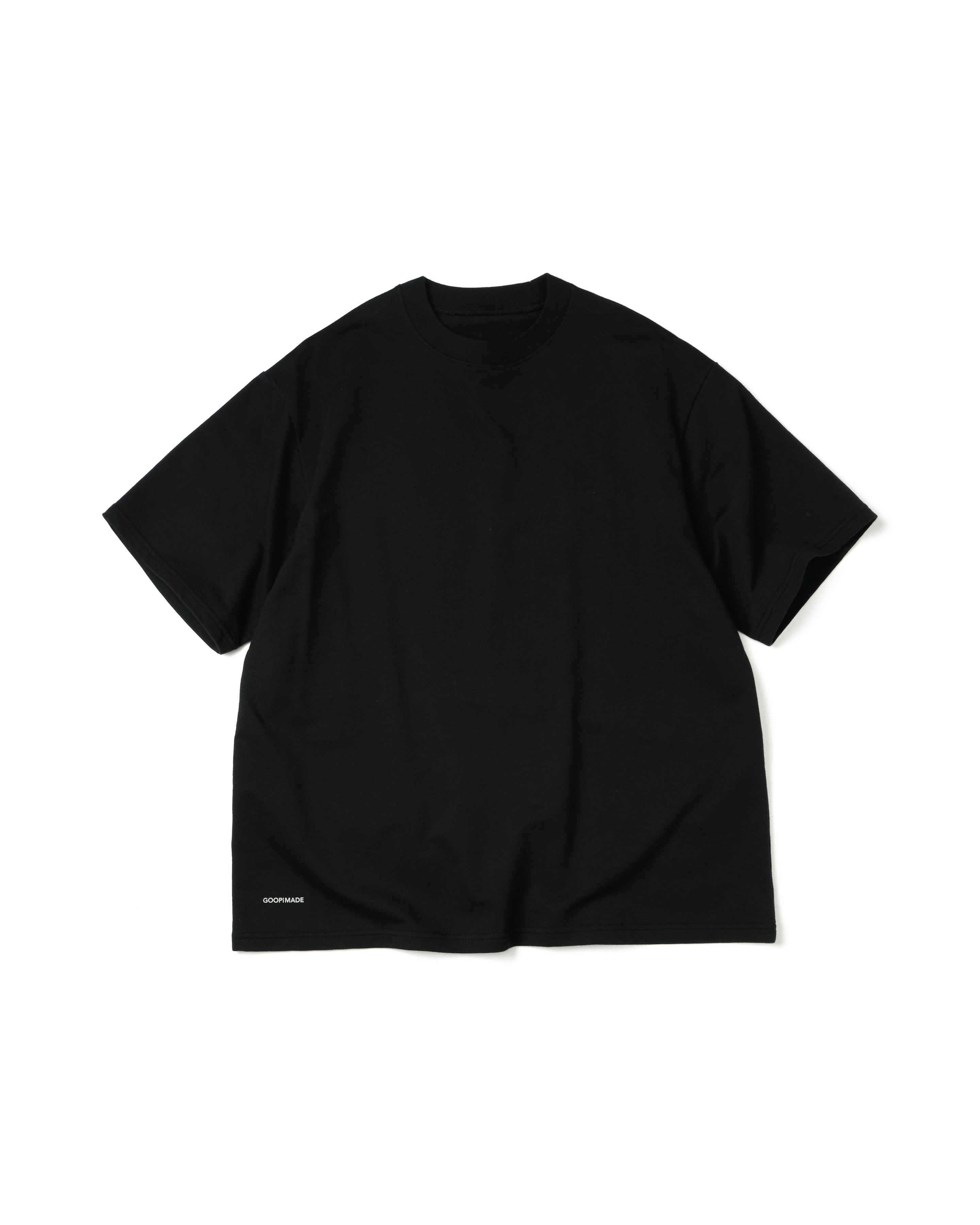 GOOPiMADE No.001 Basic Tee Pack - Black