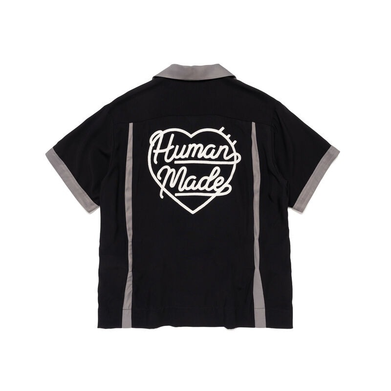 預購┃日本製 HUMAN MADE BOWLING SHIRT 愛心 刺繡 襯衫 短袖