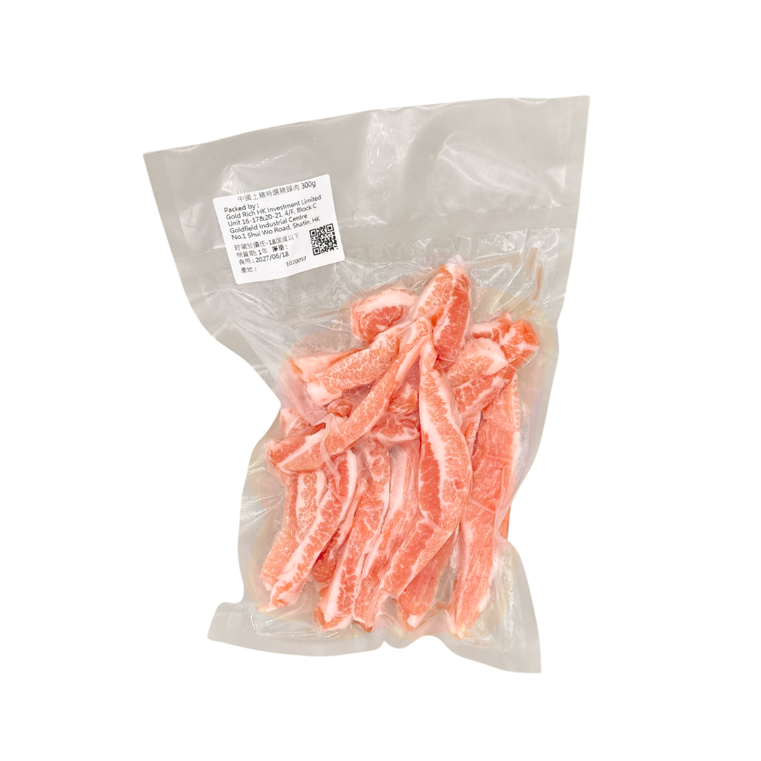 中國土豬特選豬頸肉 300g
