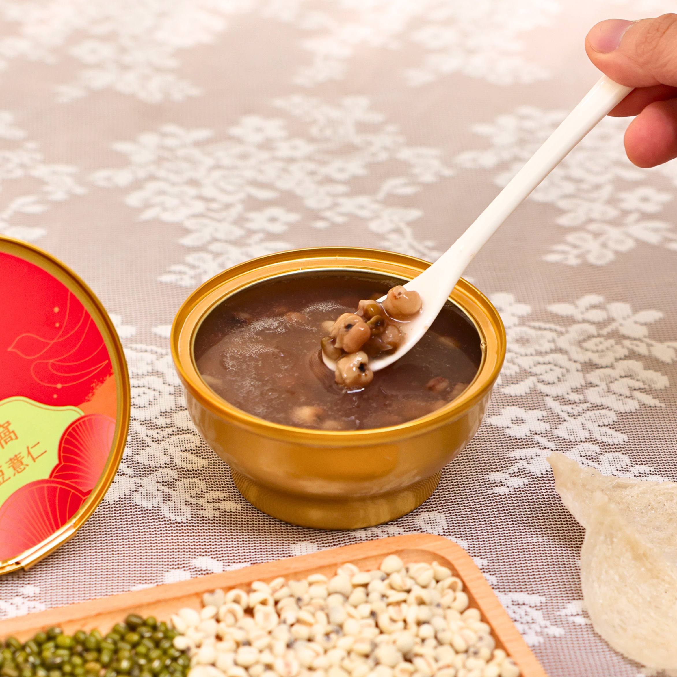 燕窩綠豆薏仁