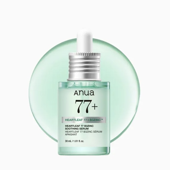 ANUA 魚腥草77%B3 Zinc鋅控油抗痘精華 30ml
