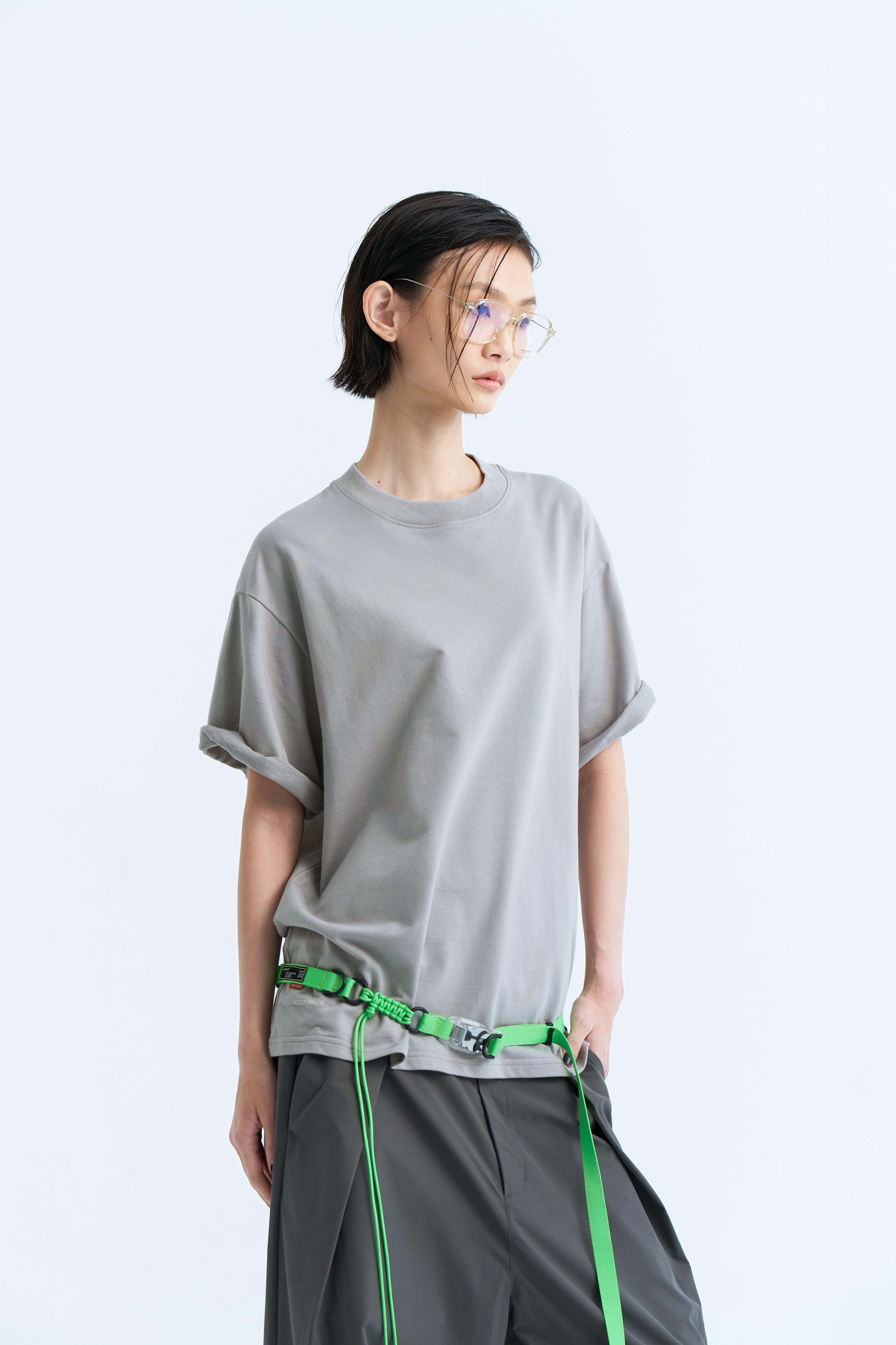 GOOPiMADE No.001 Basic Tee Pack - Gray