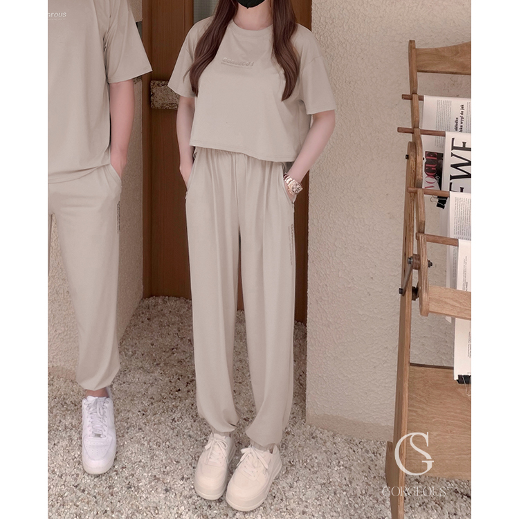 G9863 「UPF1000+ 冰淇淋瞬涼防曬女長褲」
