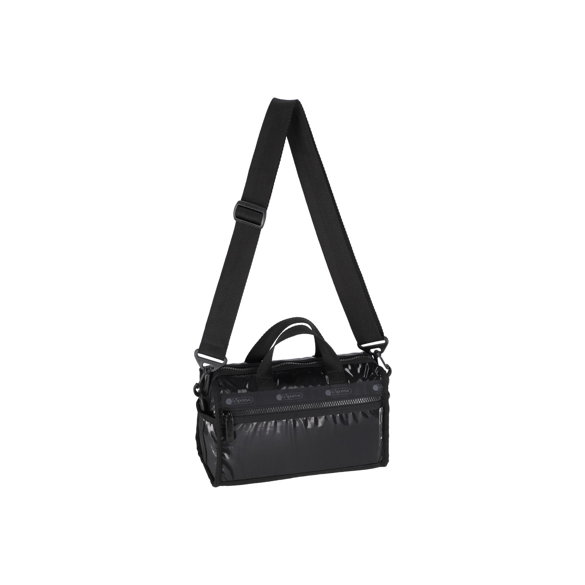 MINI DUFFEL 迷你筒狀肩背包 (BLACK SHINE)