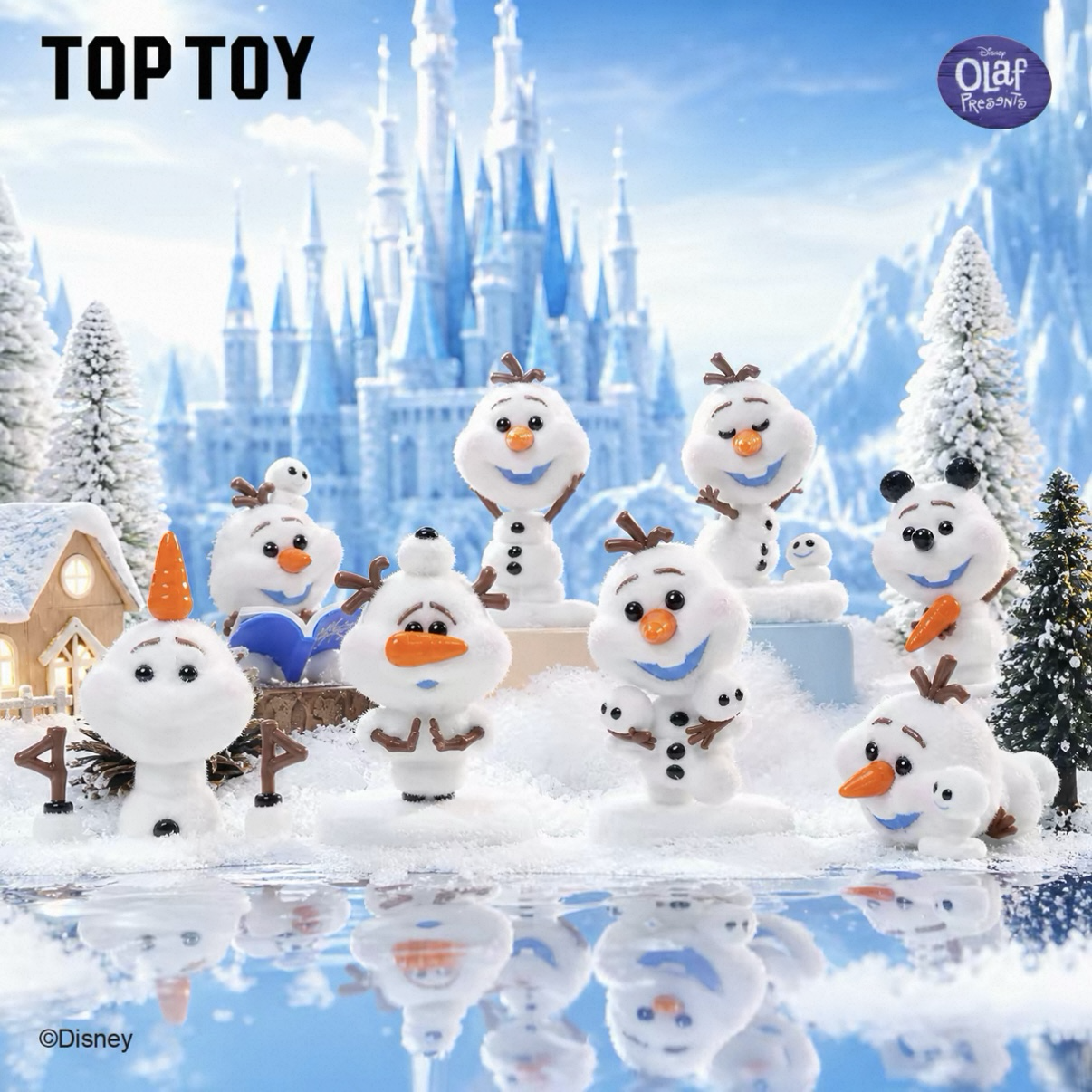 <正版授權>TOPTOY x DISNEY 頑皮雪寶系列 盲盒 植絨 公仔 迪士尼 冰雪奇緣