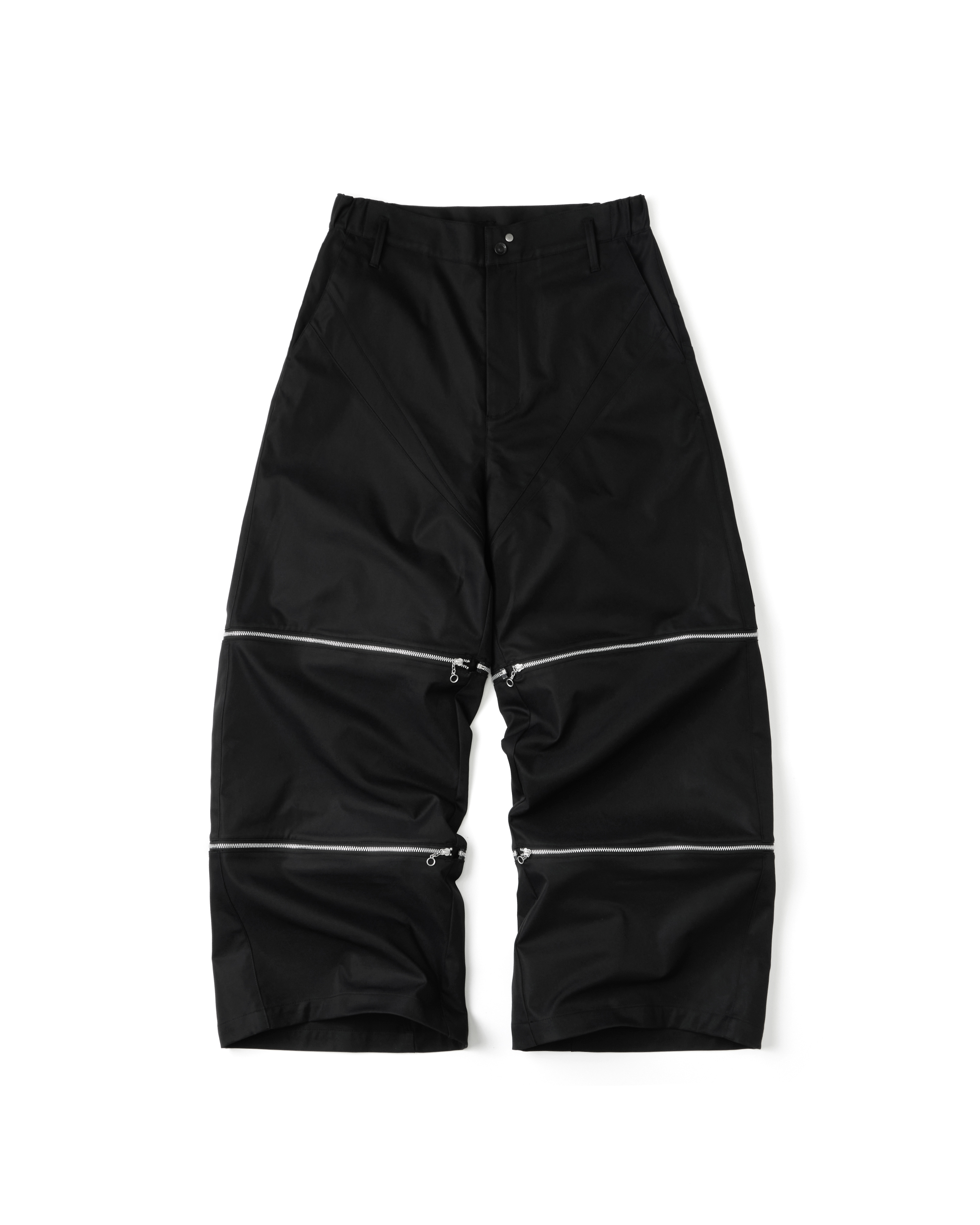 GOOPiMADE SE-P1 Double Split Straight Pants - Black
