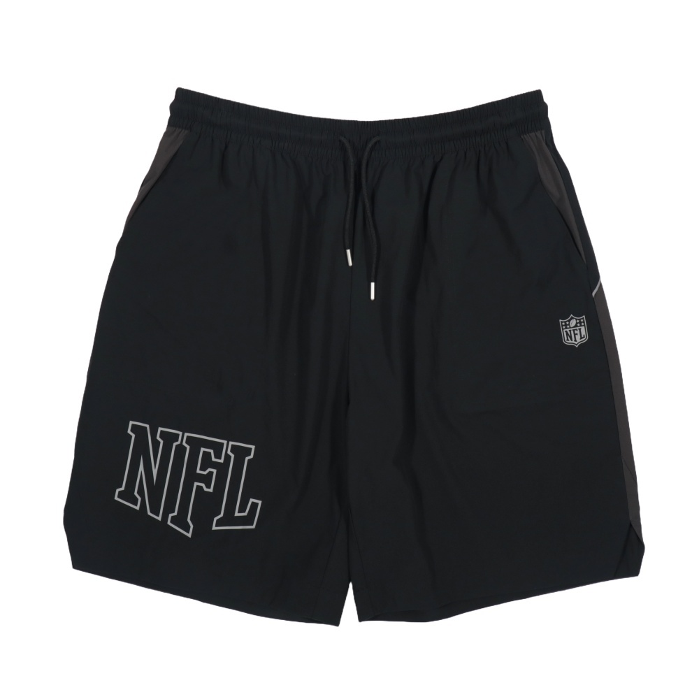 NFL 短褲 黑色 運動 風衣短褲 中性 2525152020