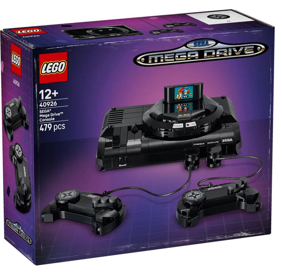 【玩具研究中心】LEGO 樂高 SEGA Mega Drive 遊戲機 40926