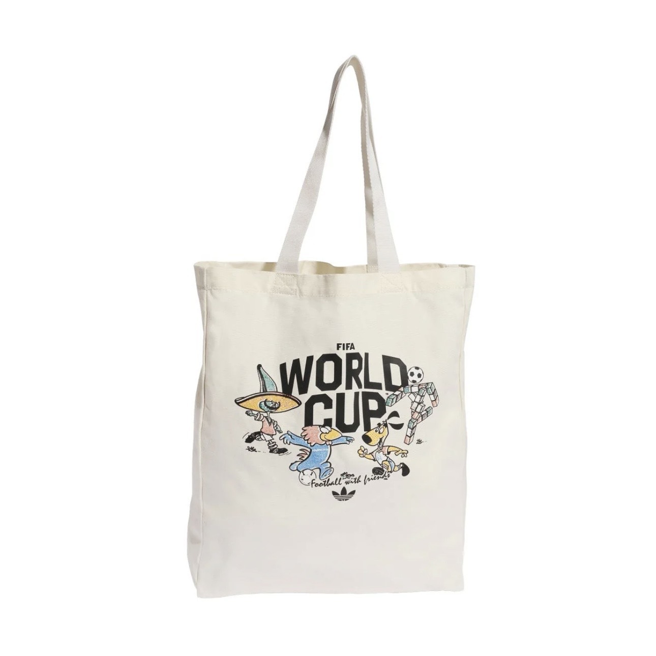 ADIDAS MASCOT TOTE 2026 世界盃 吉祥物 三葉草 單肩包 托特包 手提袋 KE9640