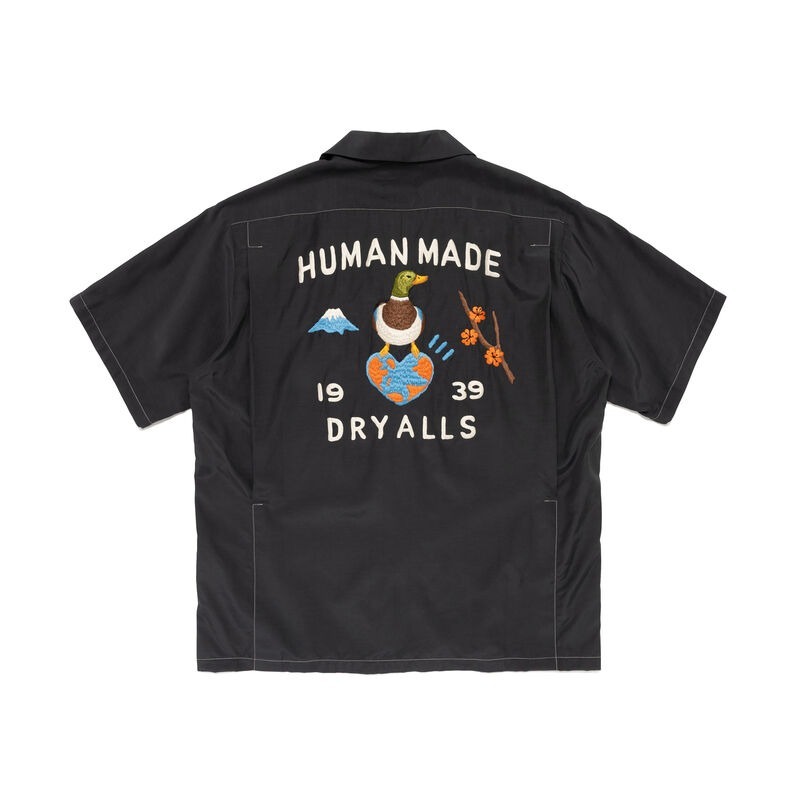 預購┃日本製 HUMAN MADE SOUVENIR SHIRT 鴨子 富士山 刺繡 襯衫 短袖