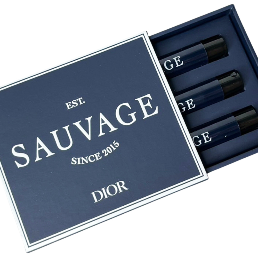 迪奧 SAUVAGE 曠野之心 針管三入體驗組(香精/香氛/淡香水) 1mlx3