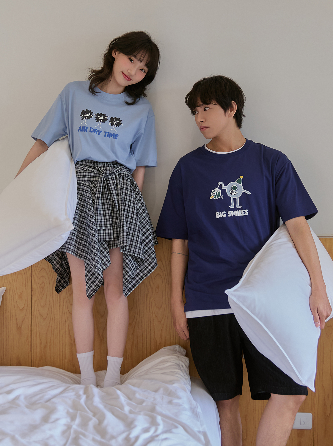 【期間限定】中性小怪物TEE【親子款】