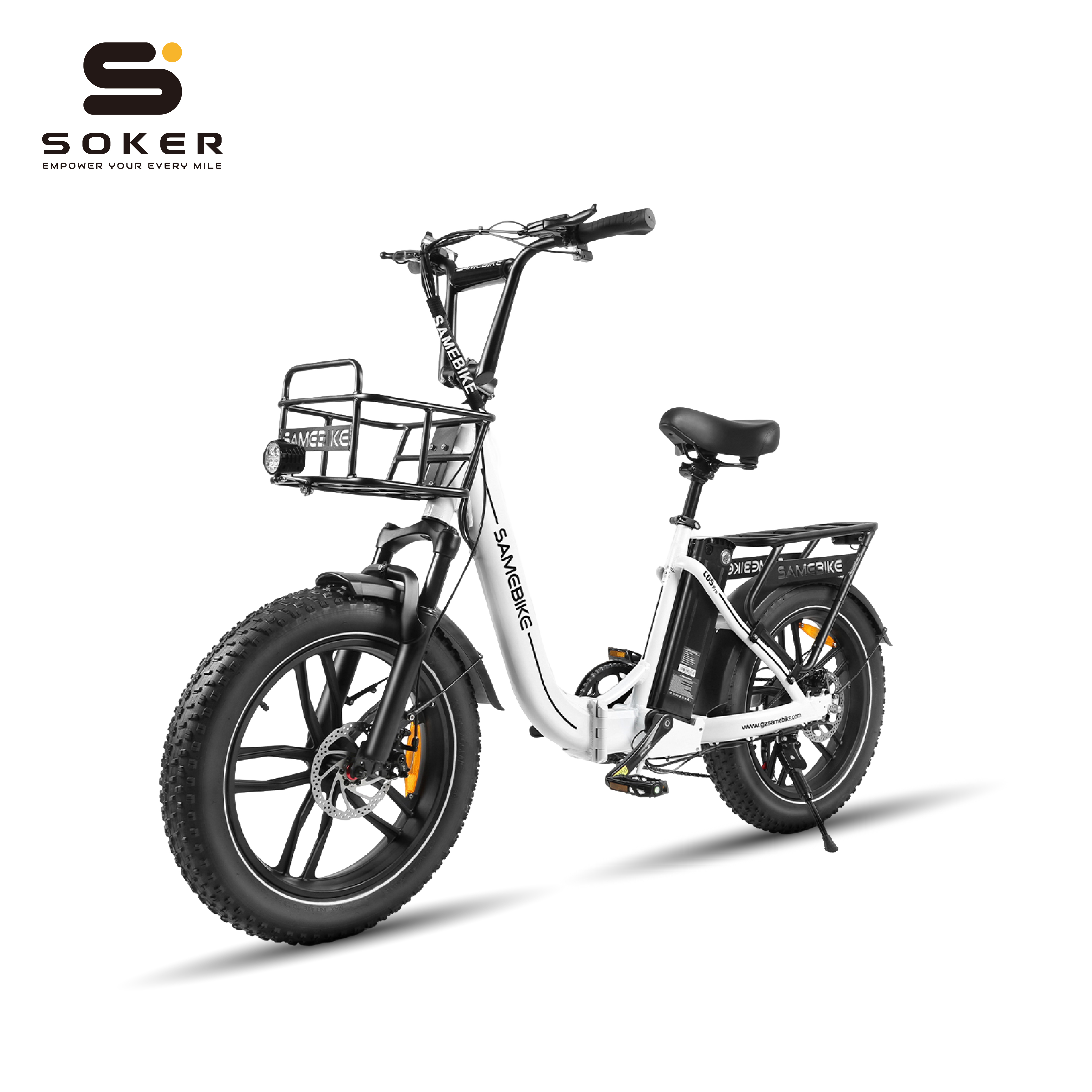 SAMEBIKE C05 Pro - 20吋胖胎折疊電動輔助自行車 | 500W | 36V 13Ah