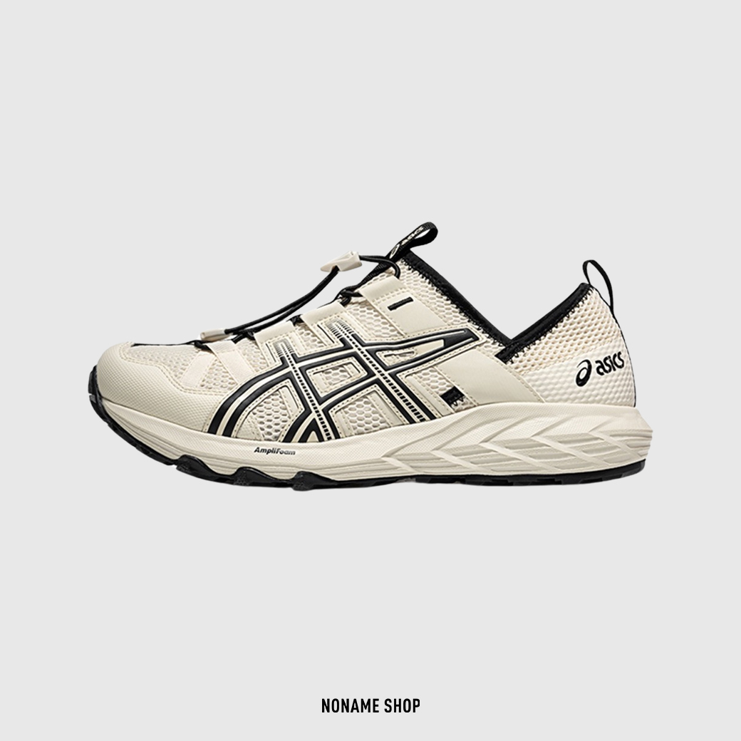 ASICS GEL-SONOMA TR 復古  抽繩 機能 緩震 可踩後跟 奶油米白黑 (男/女同款)