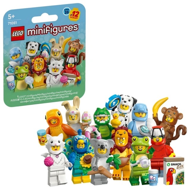 【玩具研究中心】LEGO 樂高 Minifigures 第 28 代-動物 71051