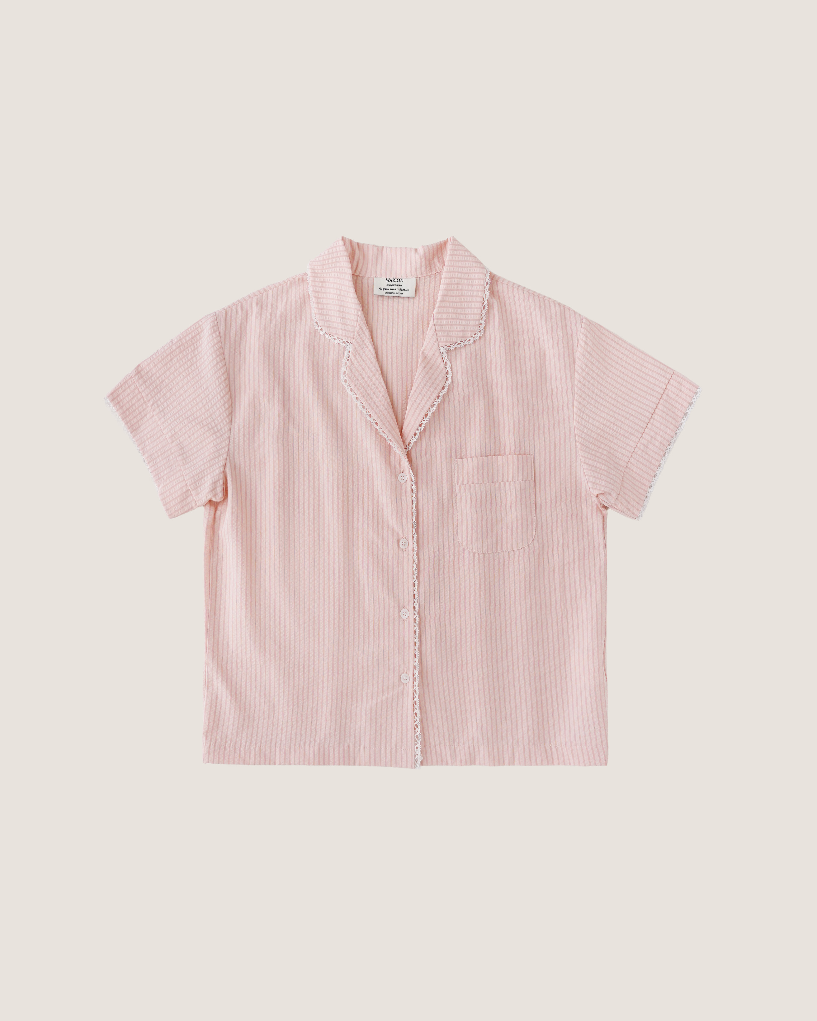 Lazy Morning Pajama Set - Pink