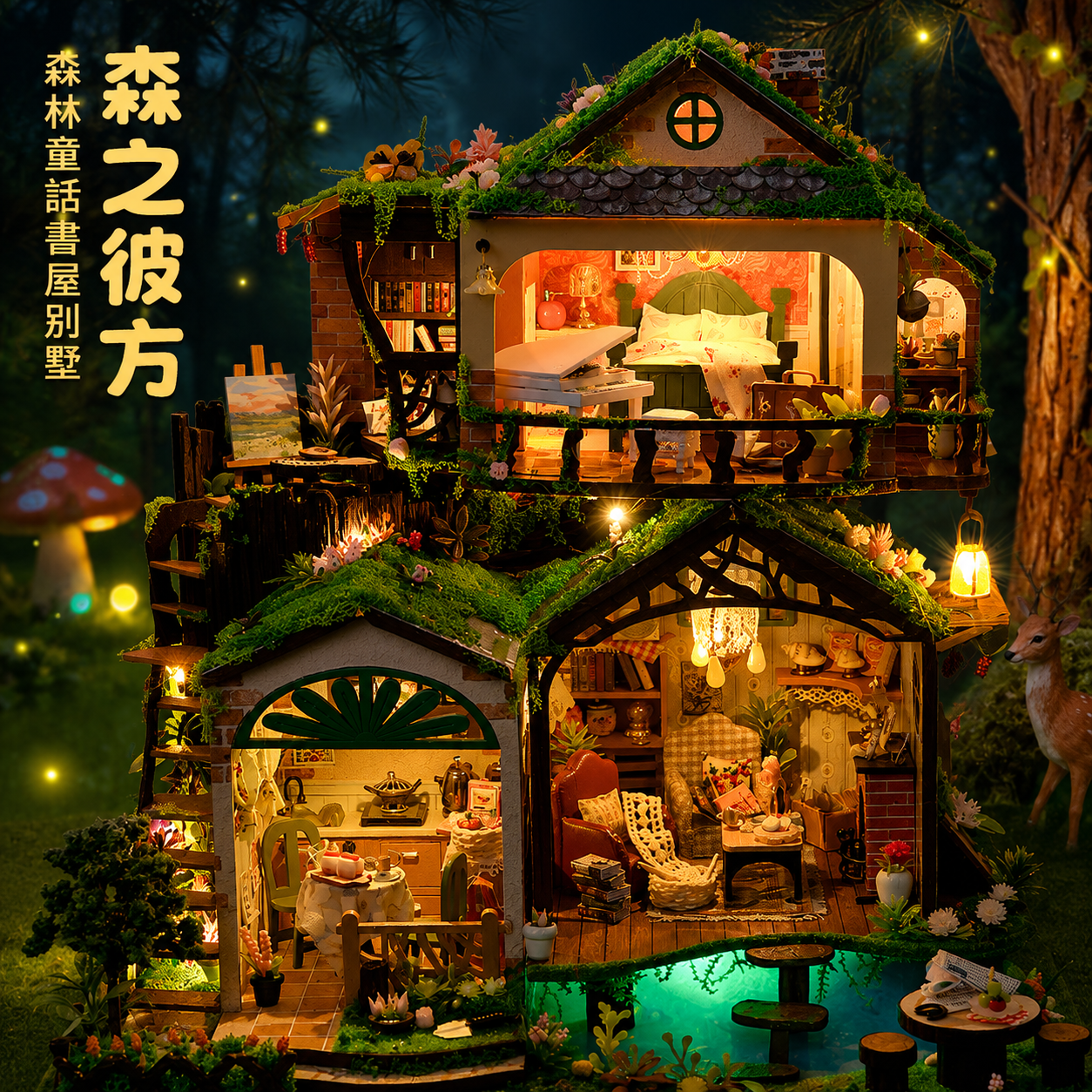 DIY袖珍小屋_【TB30】森之彼方
