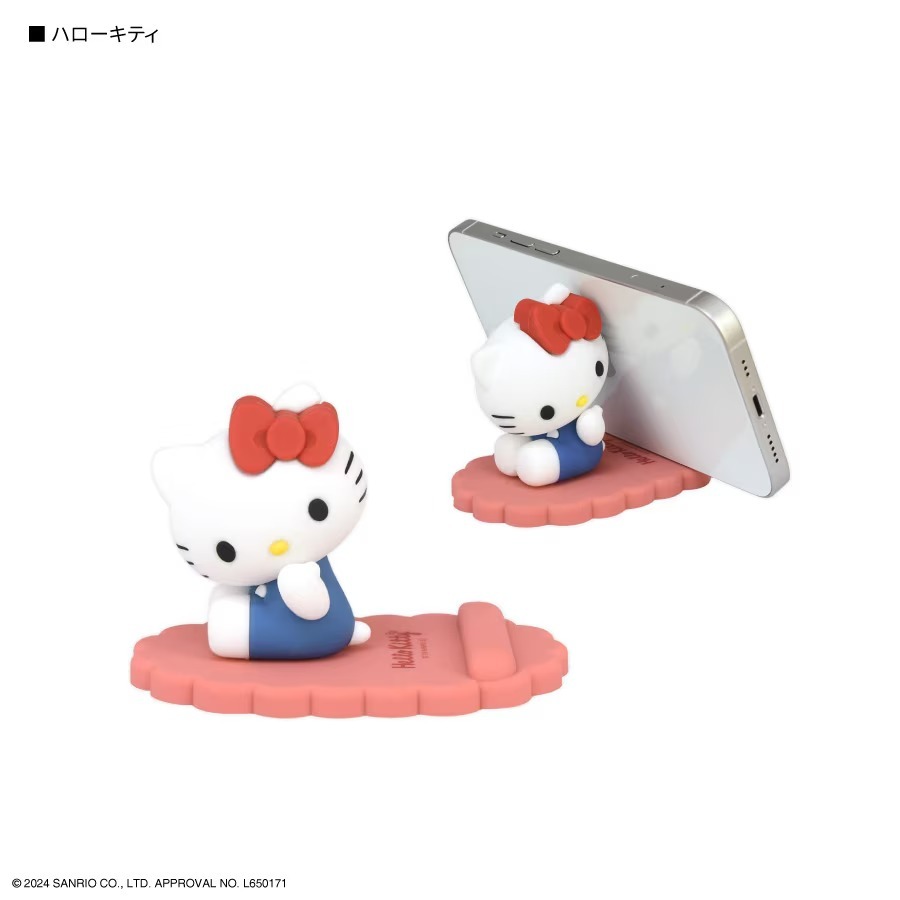 Gourmandise 三麗鷗 立體公仔手機支架 日本國內版  Hello Kitty