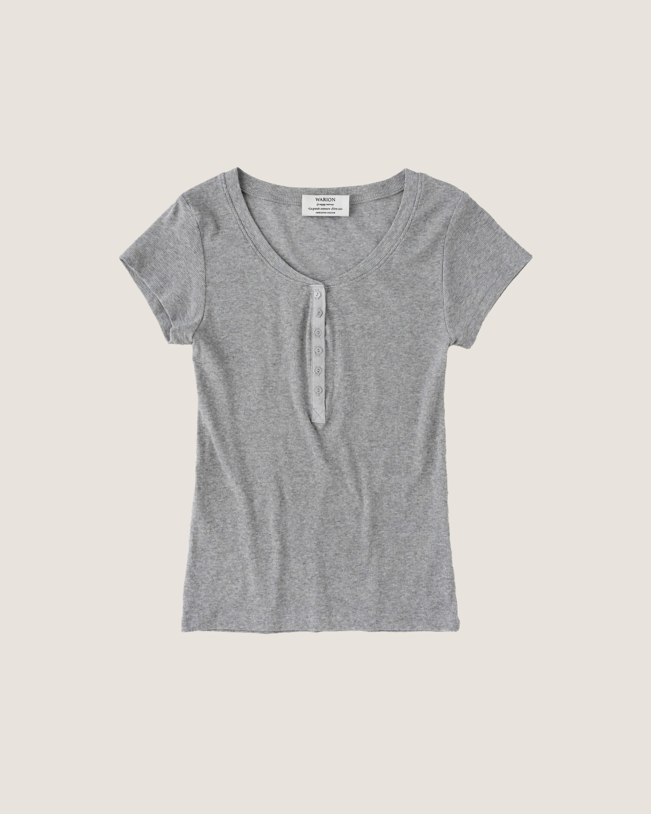 Harper Tee - Light Grey