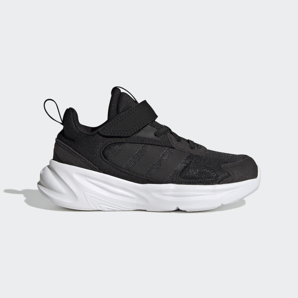 ADIDAS 童鞋 OZELLE EL K 黑白 運動鞋 中童 GW1560