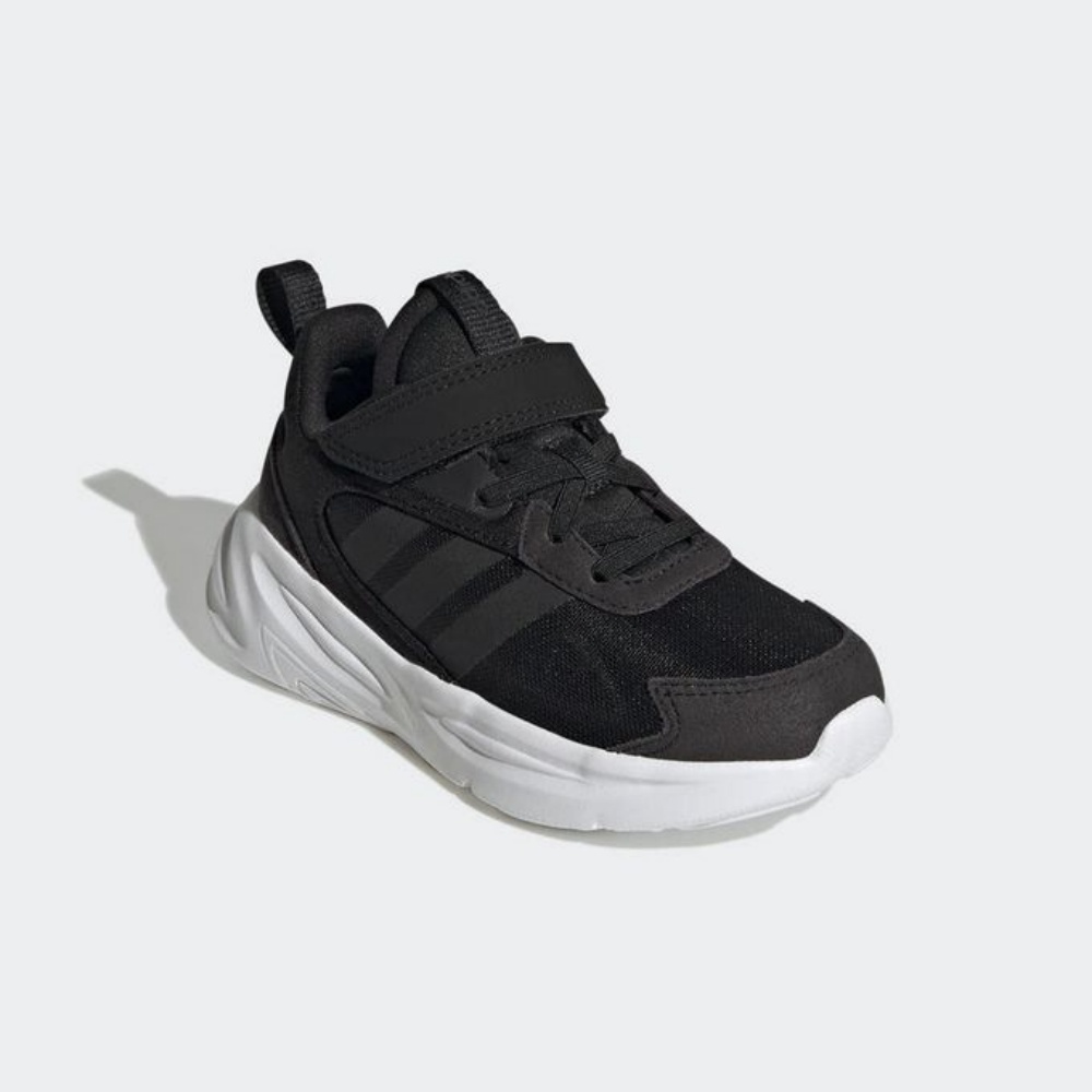 ADIDAS 童鞋 OZELLE EL K 黑白 運動鞋 中童 GW1560