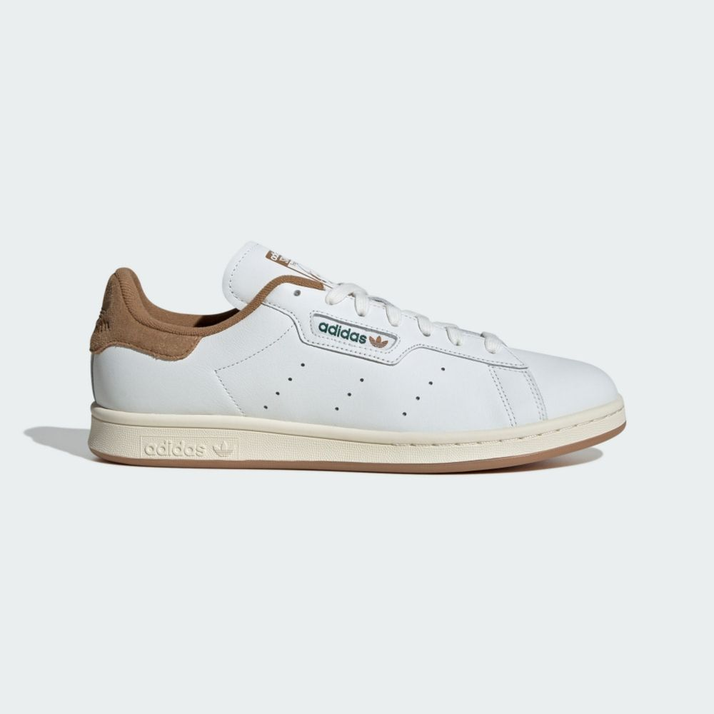 ADIDAS 休閒鞋 STAN SMITH 白 咖啡 小白鞋 男 ID1354