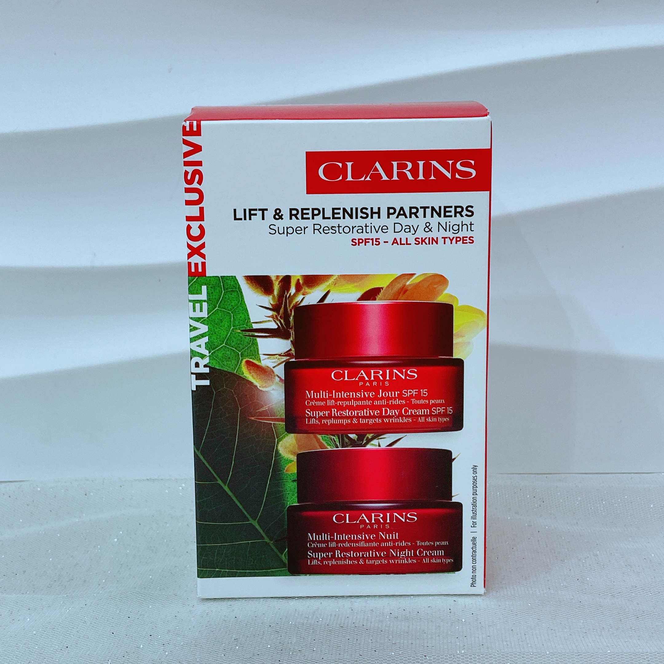Clarins 嬌韻詩花樣年華日夜面霜套裝 50ml+50ml