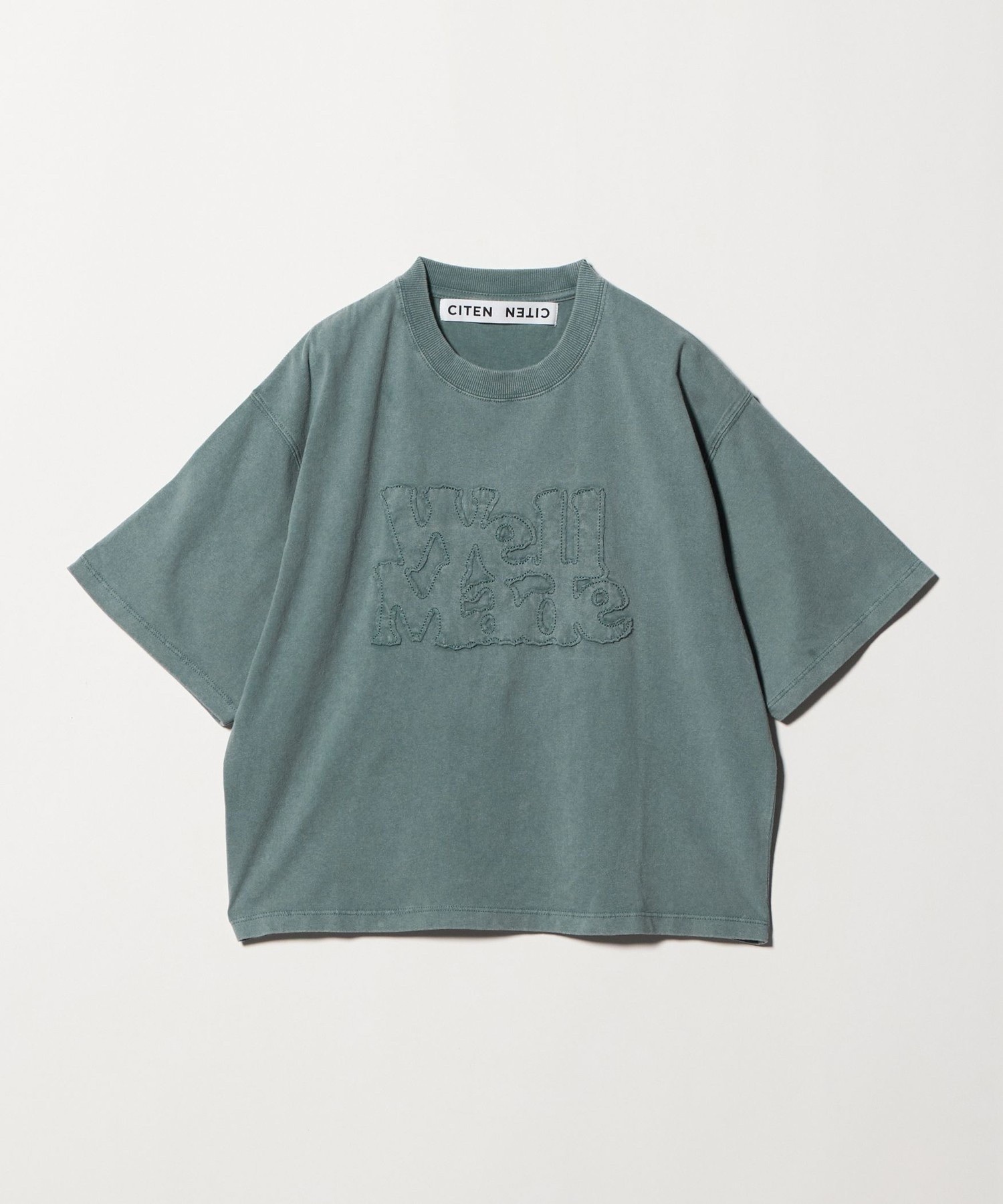 CITEN / Pigment-style logo T-shirt