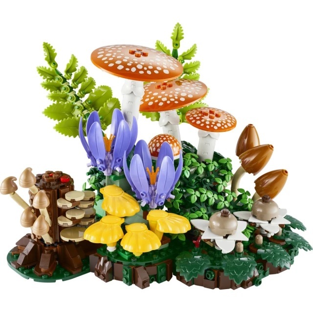 【玩具研究中心】LEGO 樂高 Botanicals 林地蘑菇 11505