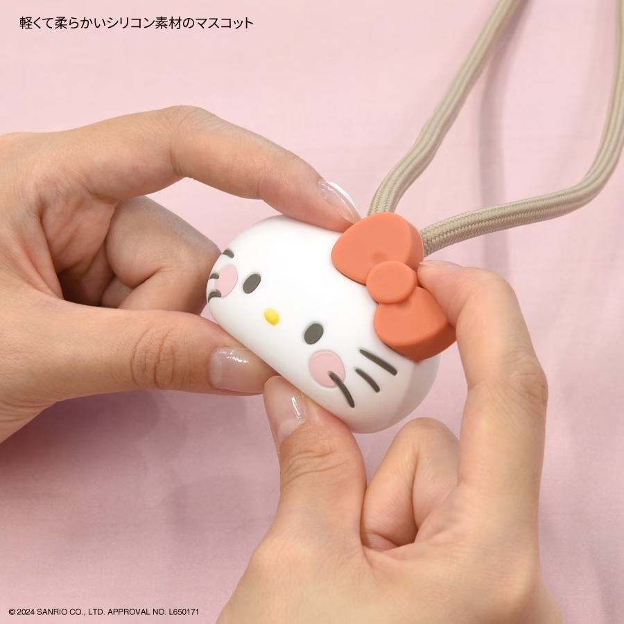 Gourmandise 三麗鷗 3D造型手機揹帶掛繩 日本國內版 Hello Kitty