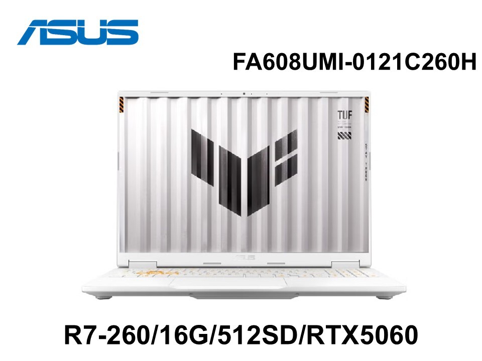 ASUS 華碩 FA608UMI-0121C260H 月光銀 16吋電競筆電