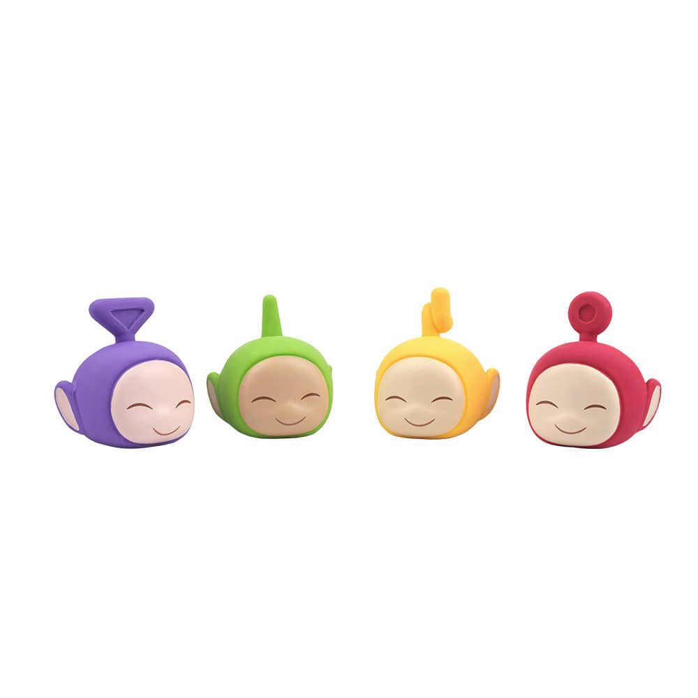 天線寶寶大頭乳膠發聲玩具(4入/組)