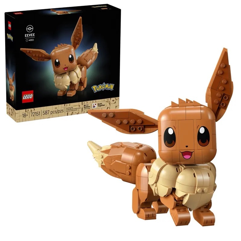【玩具研究中心】LEGO 樂高 寶可夢 伊布 72151
