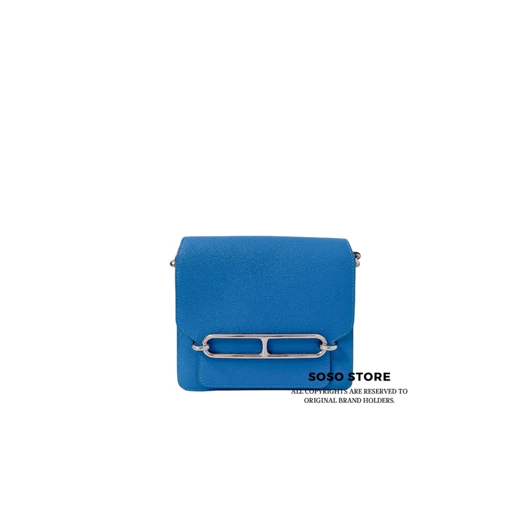 Hermes Roulis 19 - Bleu Zanzibar / SHW