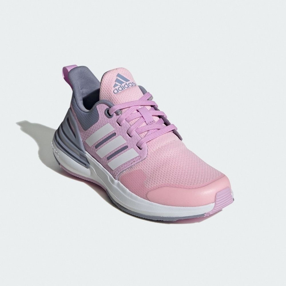 ADIDAS 童鞋 RAPIDASPORT 粉灰色 運動鞋 中童 IF8554