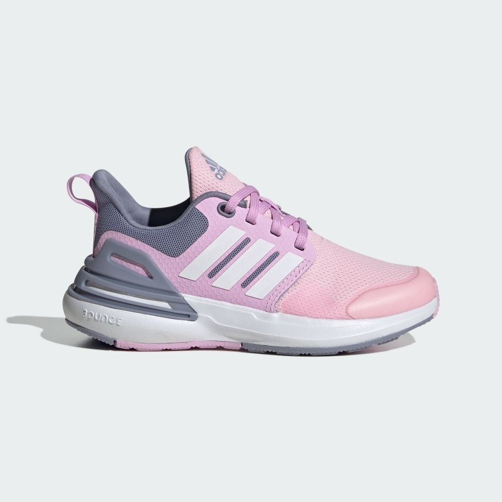 ADIDAS 童鞋 RAPIDASPORT 粉灰色 運動鞋 中童 IF8554