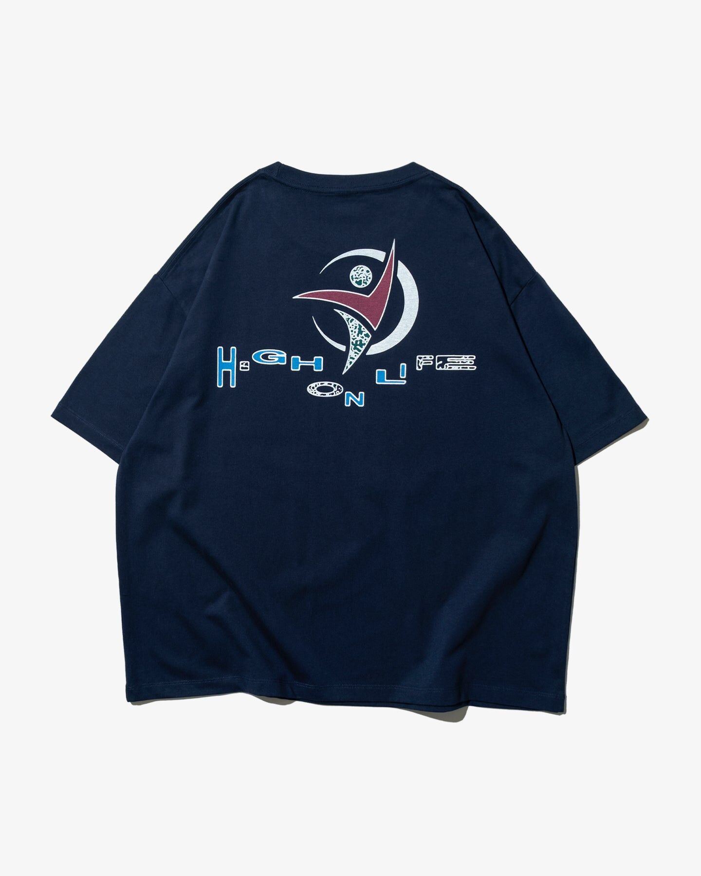 Demarcolab｜HIGH ON LIFE TEE "NAVY"