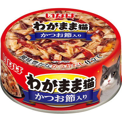 INABA 貓罐頭 自私猫．鰹魚115g #IM-271