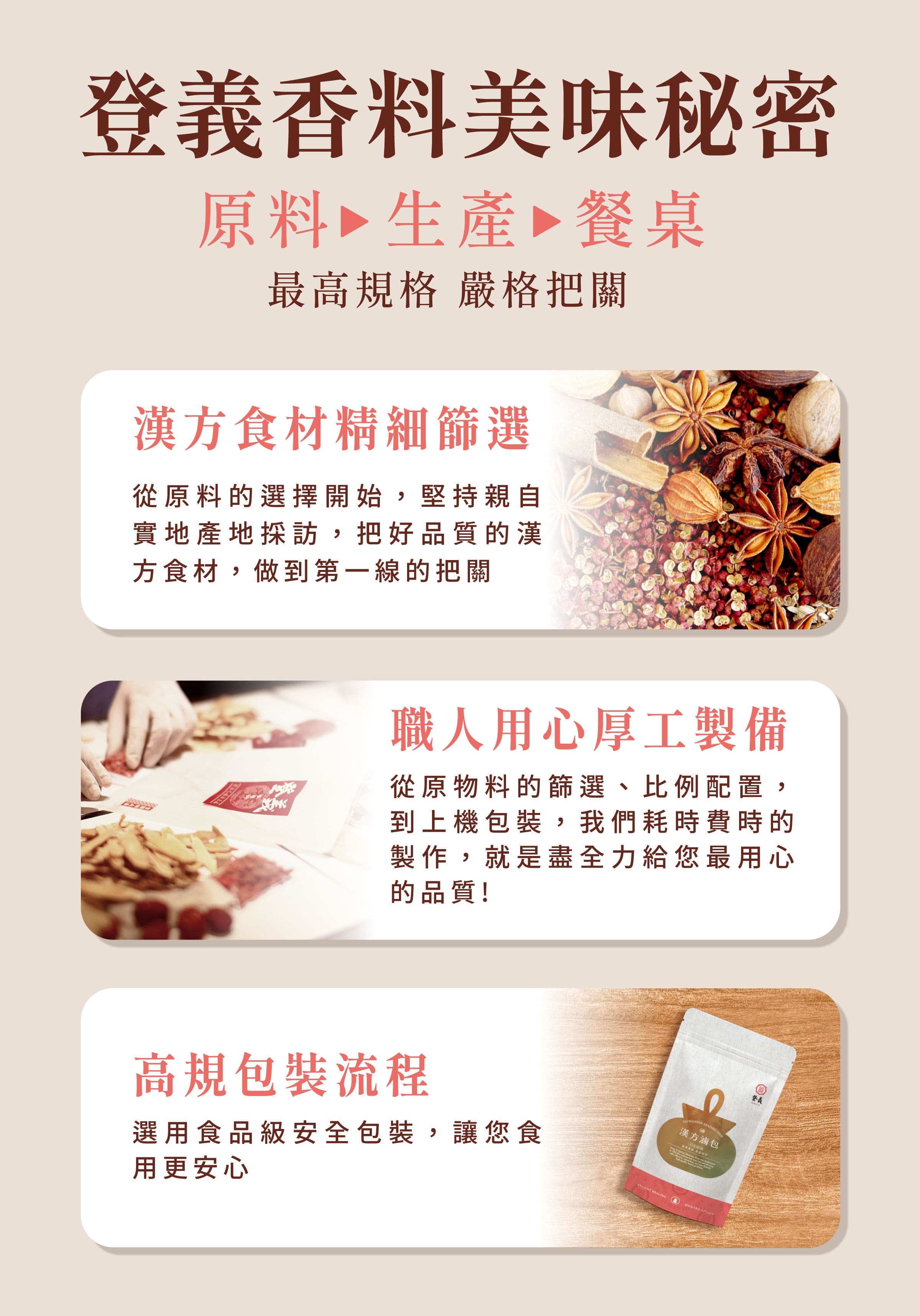 登義香料的美味秘密